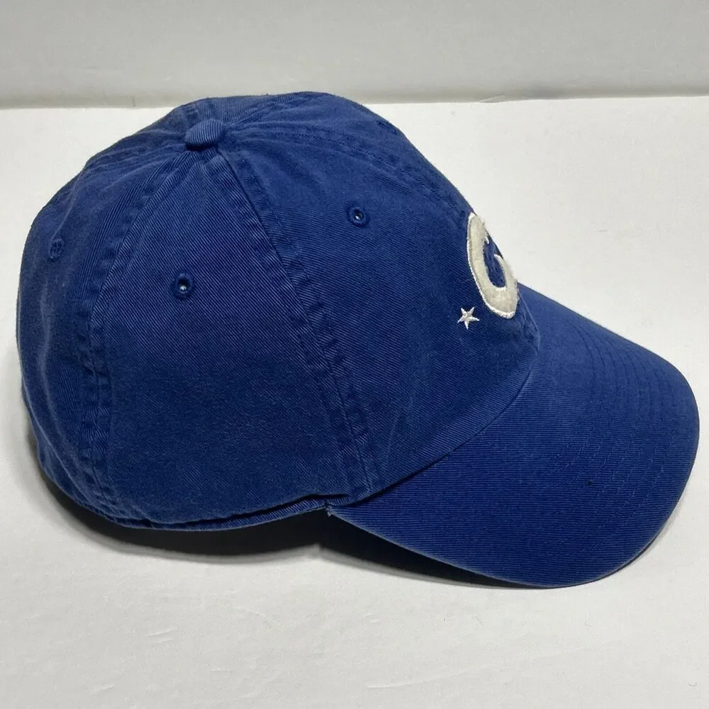 Chicago Cubs Youth/Kids Blue Hat Fitted Ball Cap Baseball Sz Medium